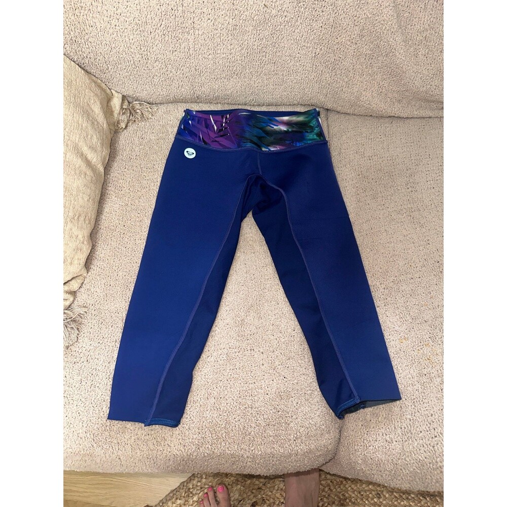 Roxy Blue Rashguard Leggings